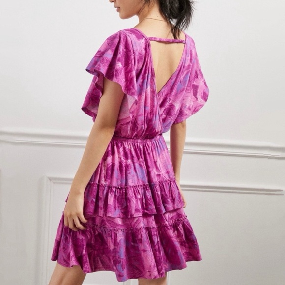 Daily Practice by Anthropologie Tiered Ruffle Mini Dress - Picture 2 of 14